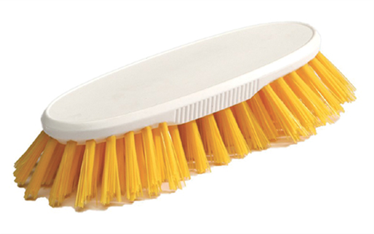 Brosse à main 21 cm - Jaune ( 007107 ) (1 X 1 unité )
