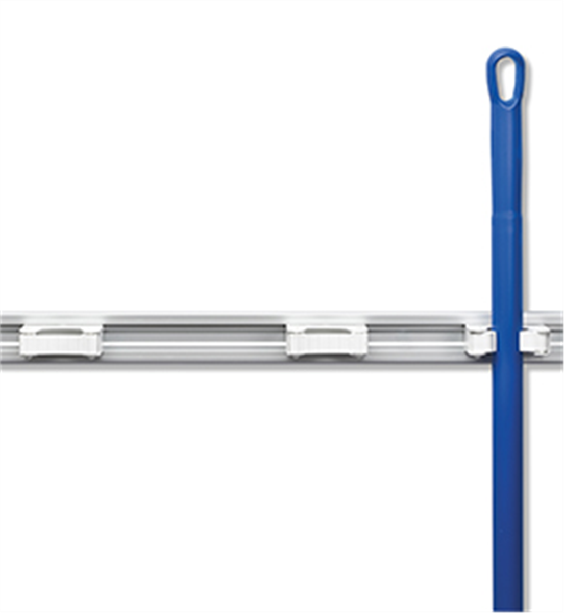 Broom holder 3 clips - 500 mm - Toolflex ( 007120 ) (1 X 1 unit)
