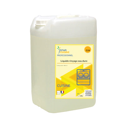 006172 - Liquide rinçage machine - Eau dure 20 L (1 X 1 unité )