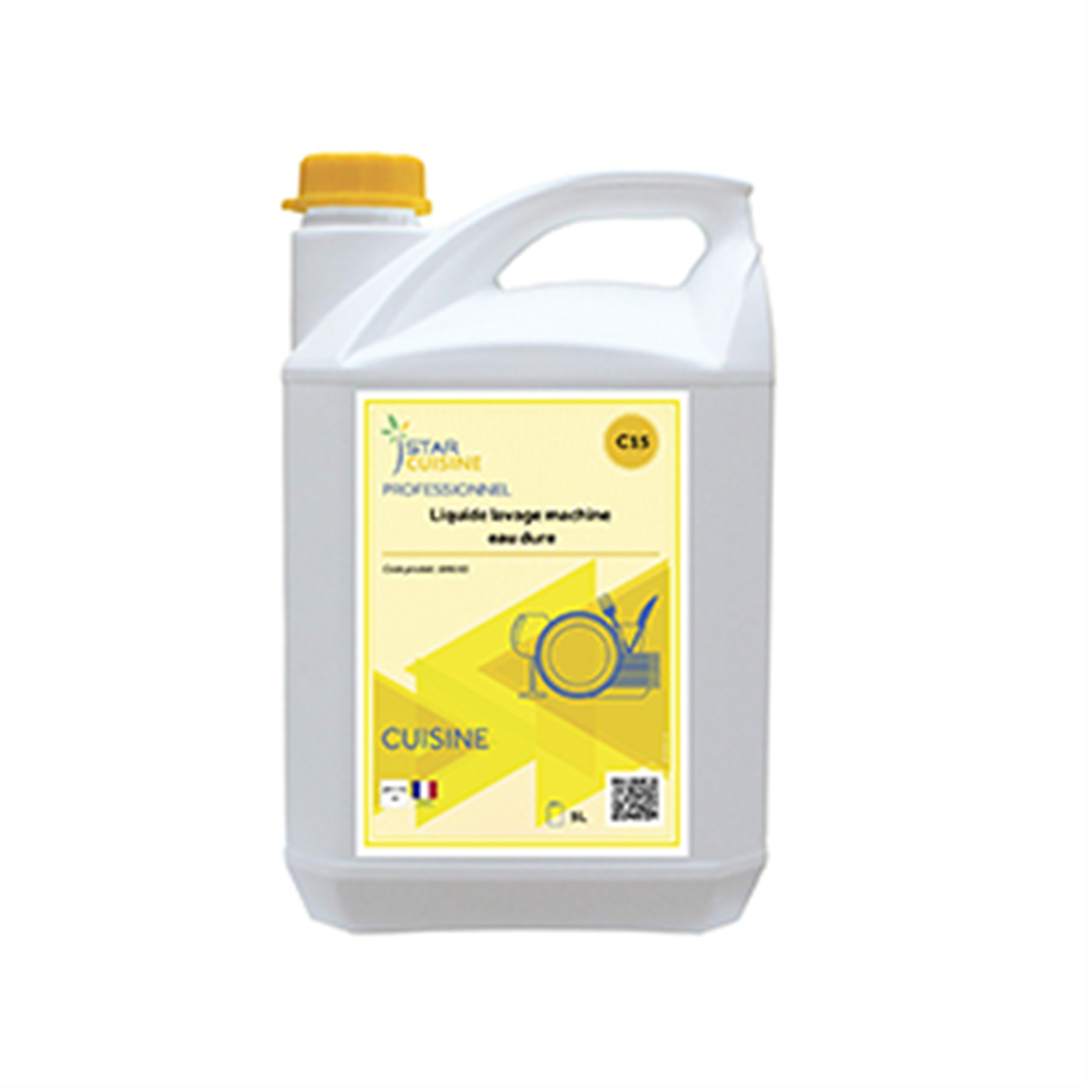 Dishwasher Detergent - Hard Water - 5 L container (006163) (4 X 1 unit)