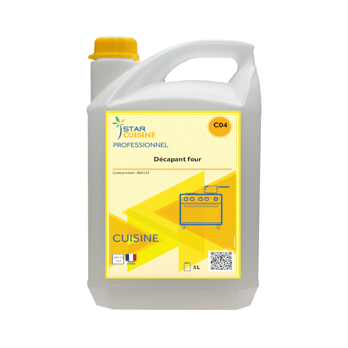 Décapant four - Bidon 5 L ( 006153 ) (2 X 1 unité )