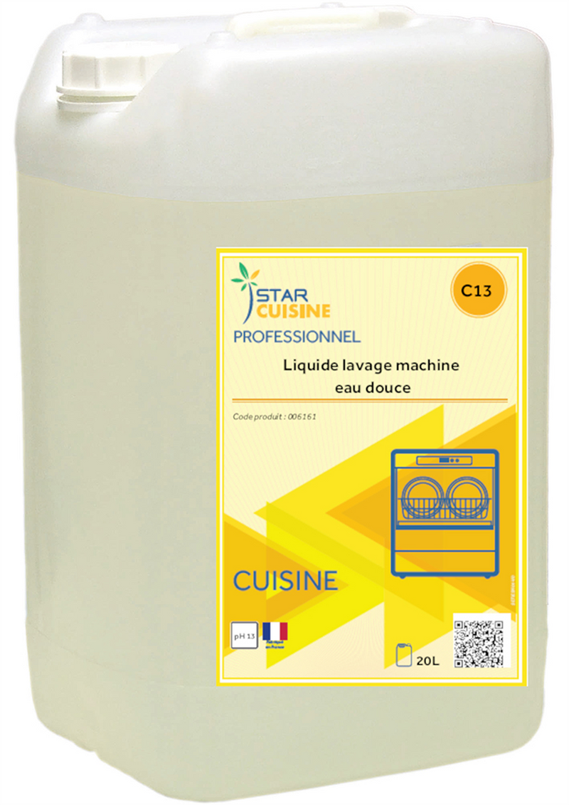 Liquide lavage machine - Eau douce 20 L (1 X 1 unité )