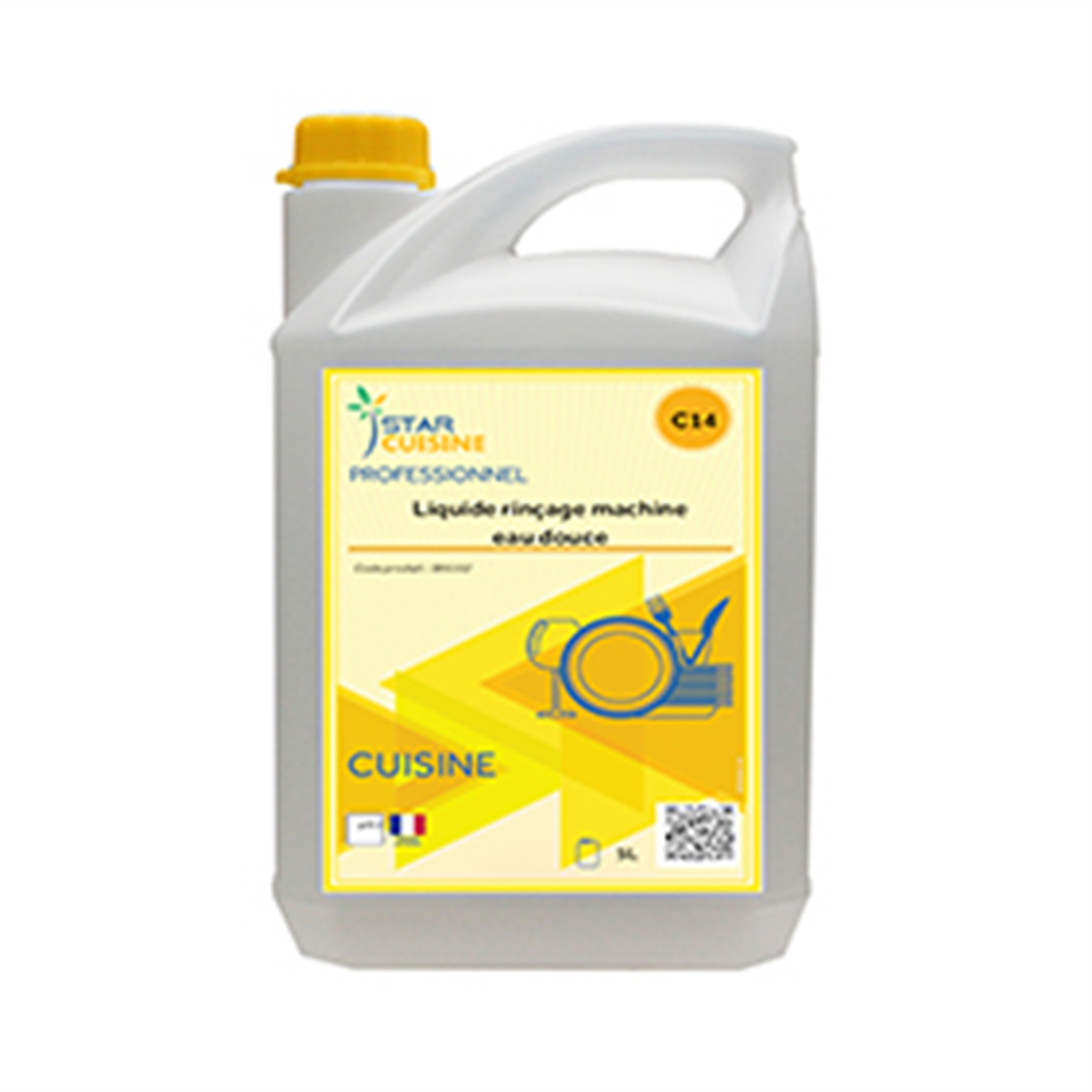 Machine Rinse Aid - Soft Water - 5 L Container (006162) (4 X 1 unit)