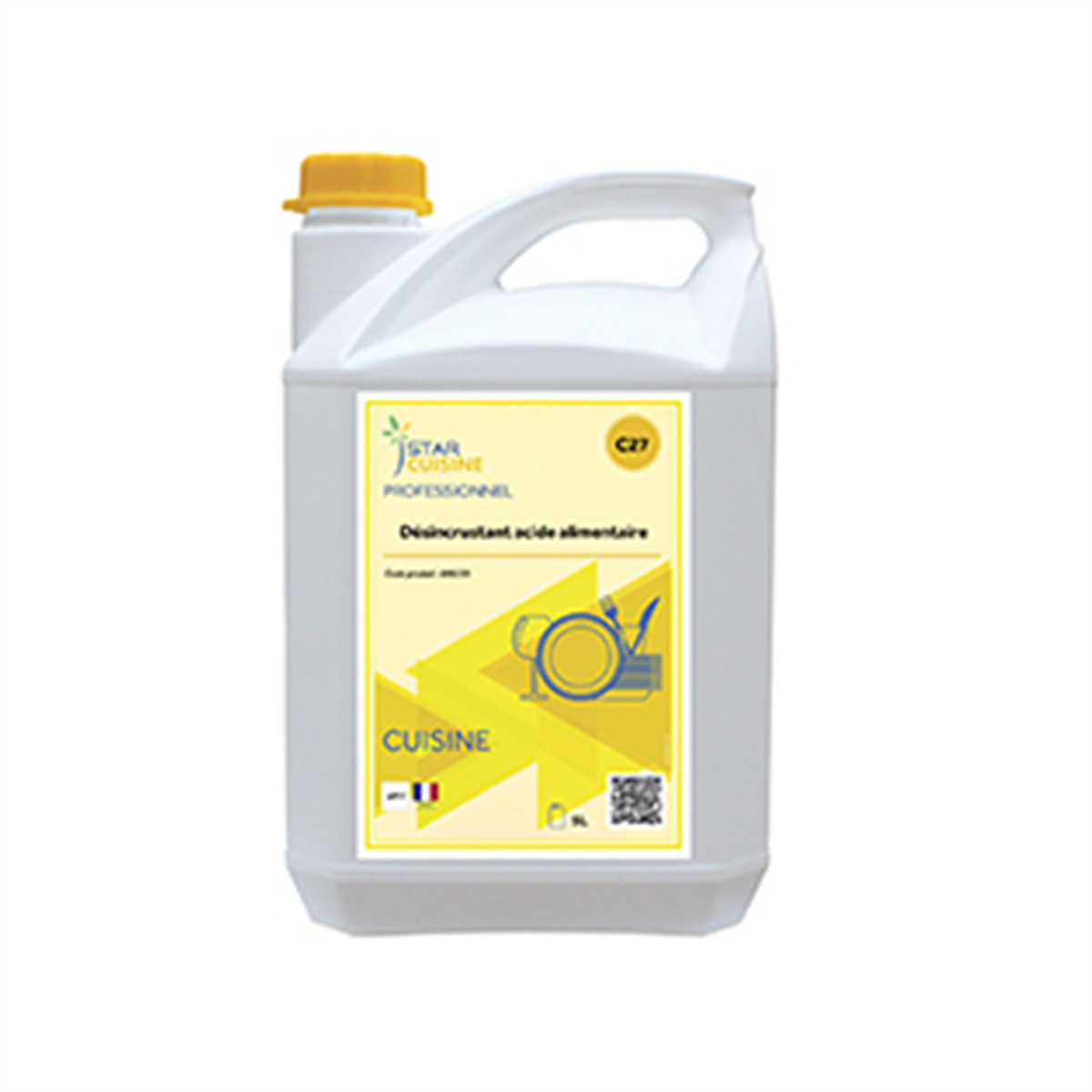 Détartrant désincrustant acide - Bidon 5 L ( 006159 ) (4 X 1 unité )