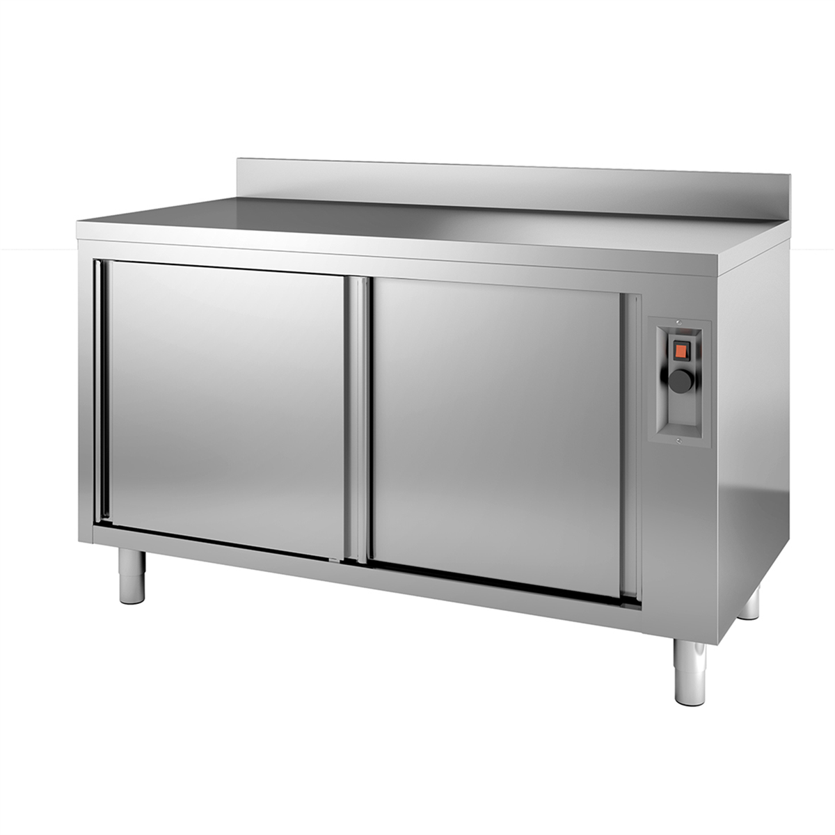 Meuble bas chauffant adossé 1200x700x850/900mm ( 818041 ) (1 X 1 unité )