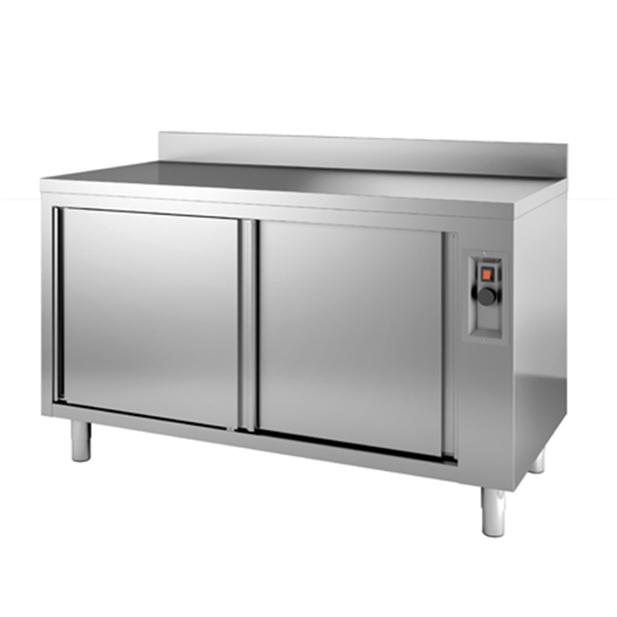 Meuble bas chauffant adossé 1400x700x850/900mm ( 818042 ) (1 X 1 unité )
