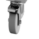 Kit 4 roulettes  ø 125mm - Meuble pieds ronds (1 X 1 unité )