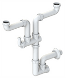 Siphon pour plonge - Double plonge (1 X 1 unité )