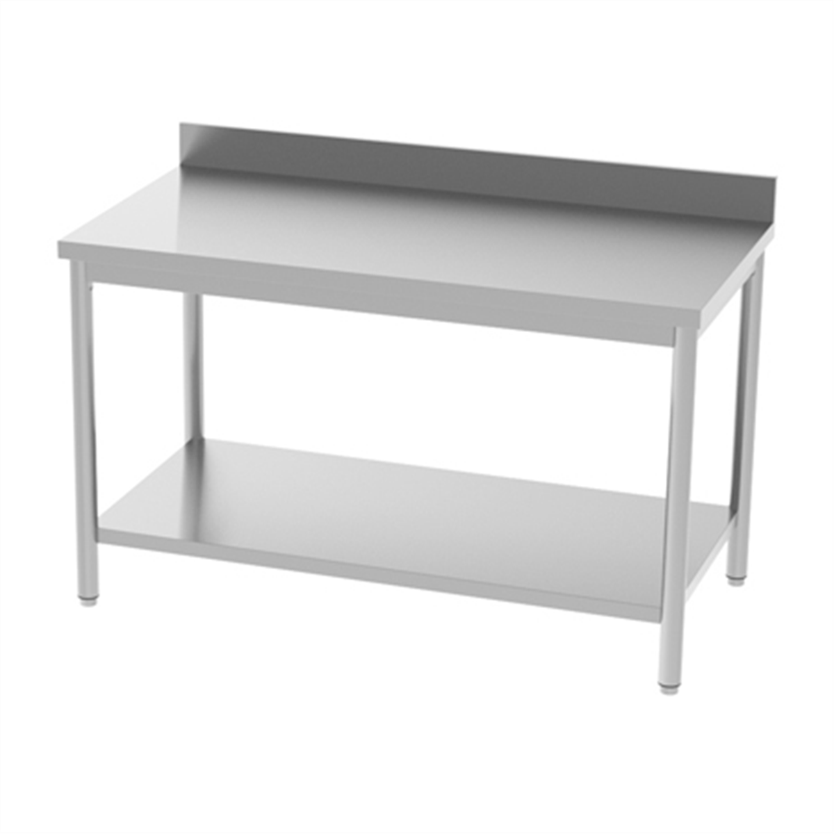 Wall-mounted table with shelf - 1600x700x850/900mm (818030) (1 X 1 unit)