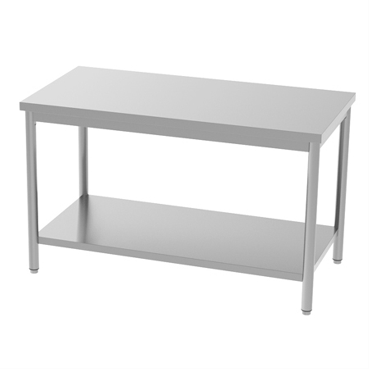 Central table with shelf - 1600x700x850/900mm (818024) (1 X 1 unit)