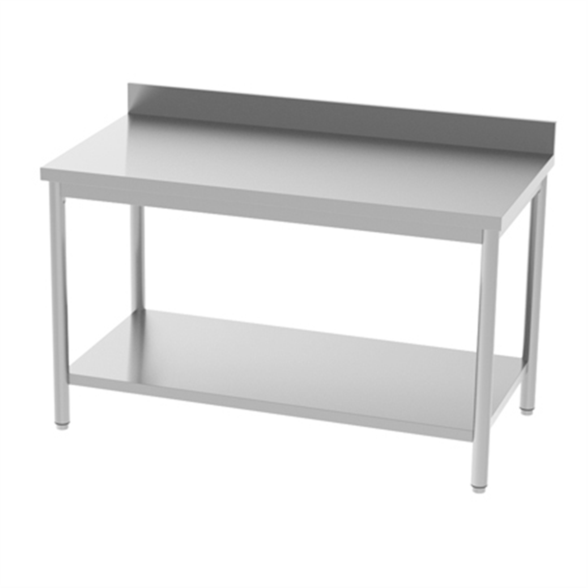 Wall-mounted table with shelf - 1800x700x850/900mm (818031) (1 X 1 unit)