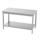 Table centrale  avec étagère - 2000x700x850/900mm (1 X 1 unité ) - 818026
