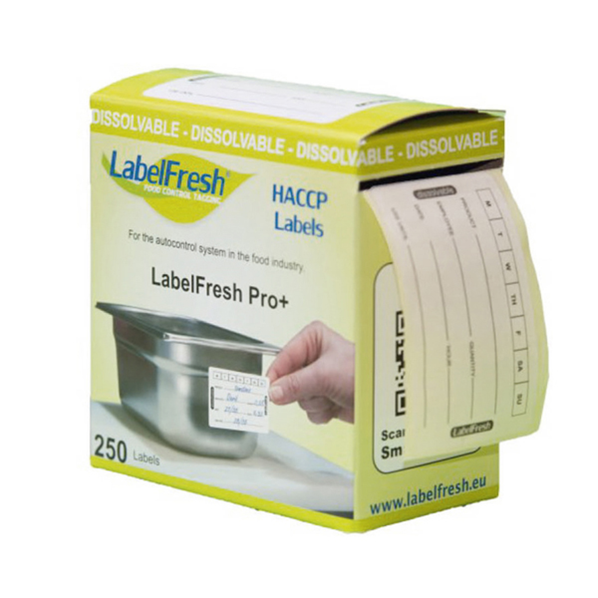 Etiquette LabelFresh hydrosoluble 7 jours ( 906210 ) (1 X 250 unités )