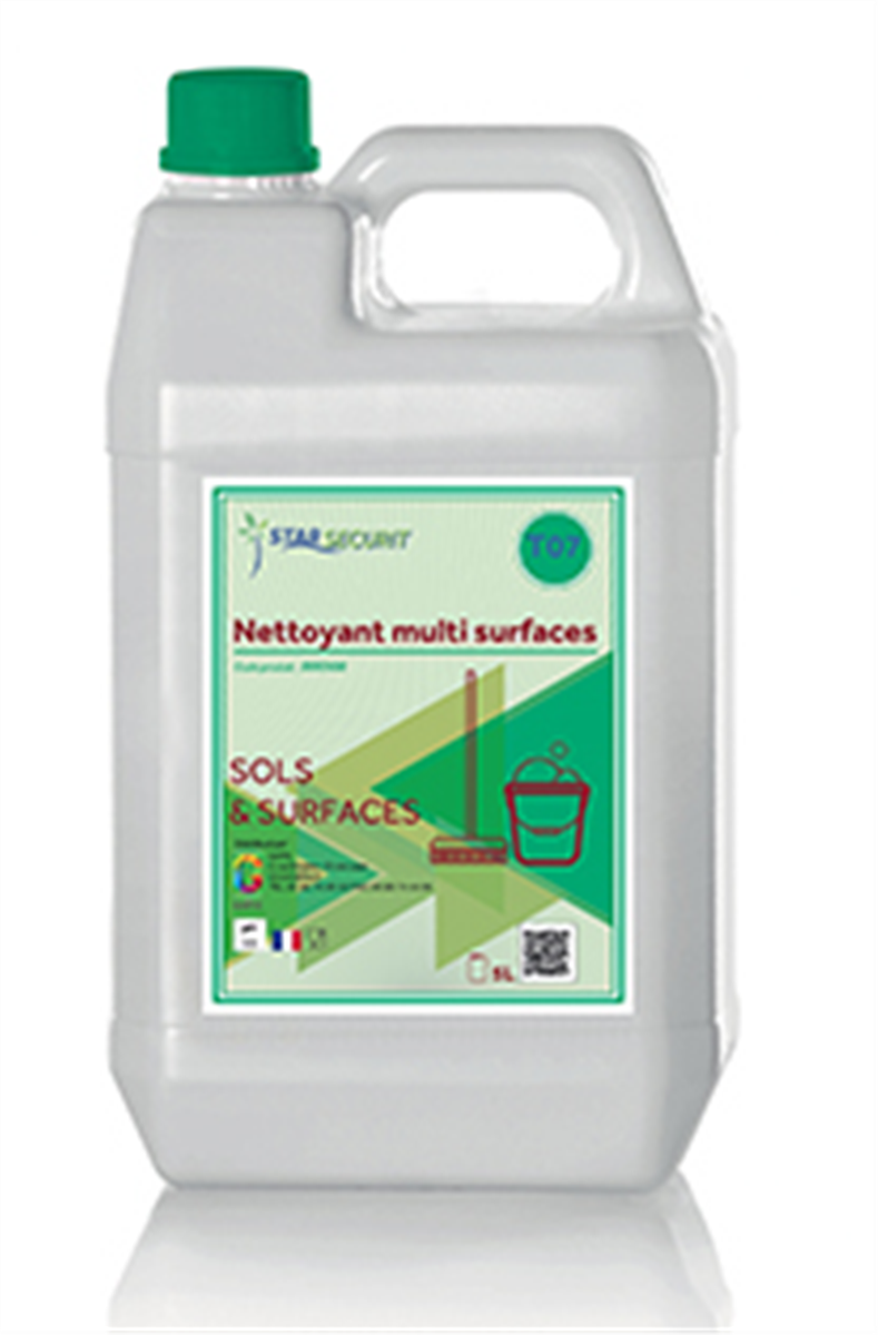 Nettoyant surface multi usage - Bidon 5 L ( 006908 ) (4 X 1 unité )