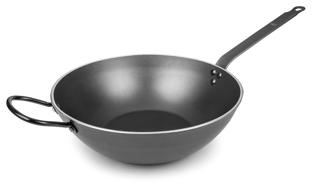 Non-stick wok ø 30 cm x 6 cm - Aluminium ( 911291 ) (1 X 1 unit )