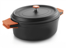 Cocotte ovale 3,5 L - Fonte aluminium noir 26x20 cm (1 X 1 unité ) - 912300
