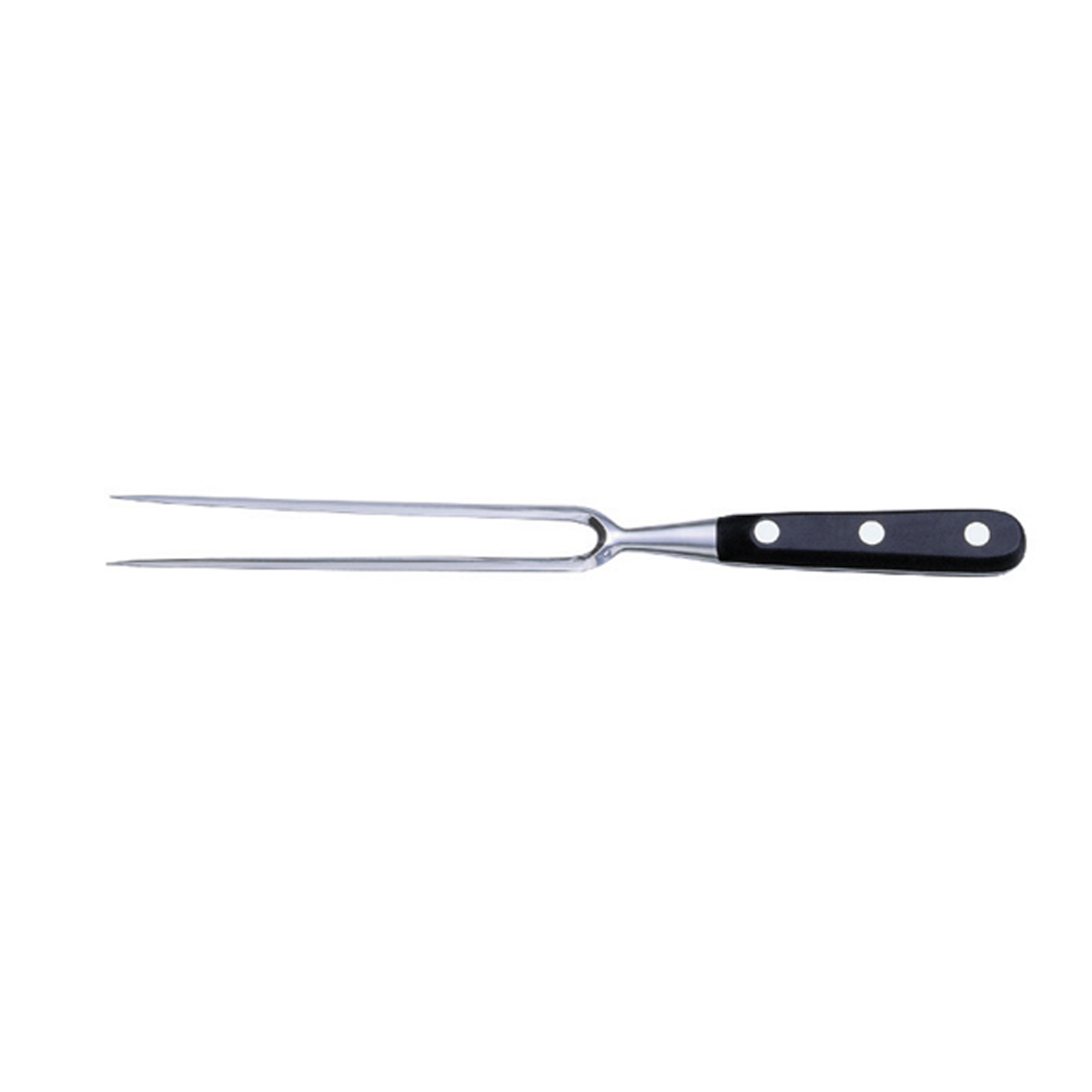 Fourchette 2 dents 18 cm - Mitre ronde forgée ( 096108 ) (1 X 1 unité )