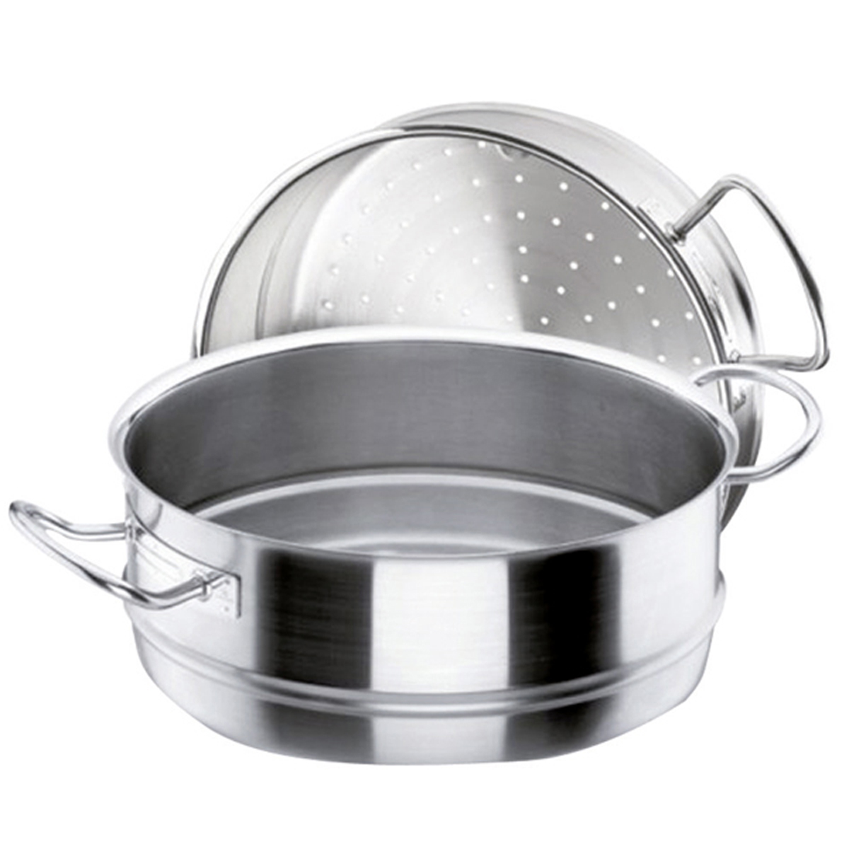 Cuit vapeur Ø 32x12,5 cm - Inox  ( 085080 ) (1 X 1 unité )