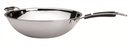 Poêle wok ø 36 cm - 5,5 L - Inox - Trimétal (1 X 1 unité ) - 097253