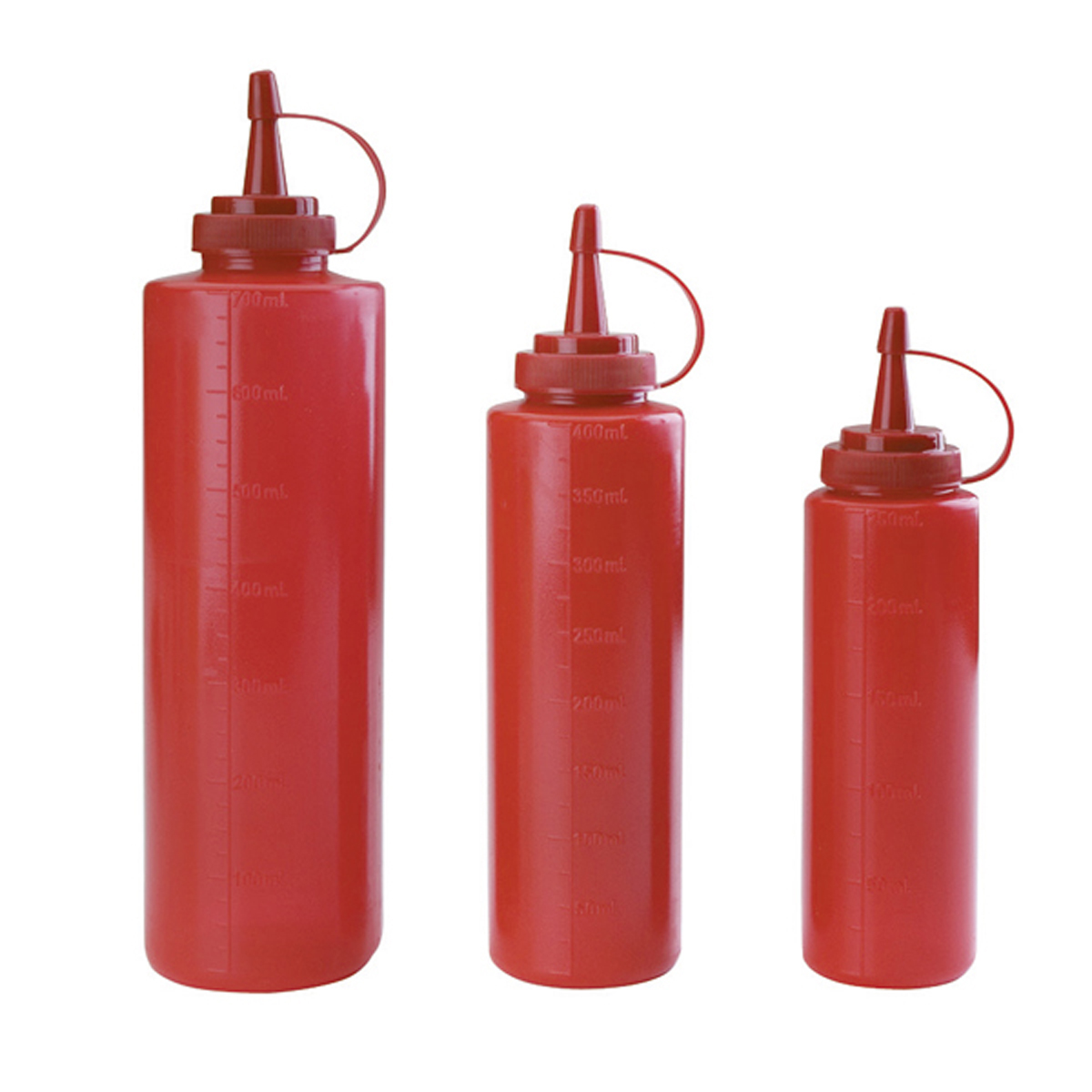 Flacon doseur sauce 70 cl - Rouge ( 914062 ) (1 X 1 unité )