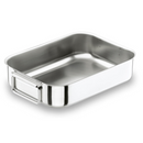 Plaque à rôtir anses tombantes  - Inox 18/11 (1 X 1 unité ) - 911286