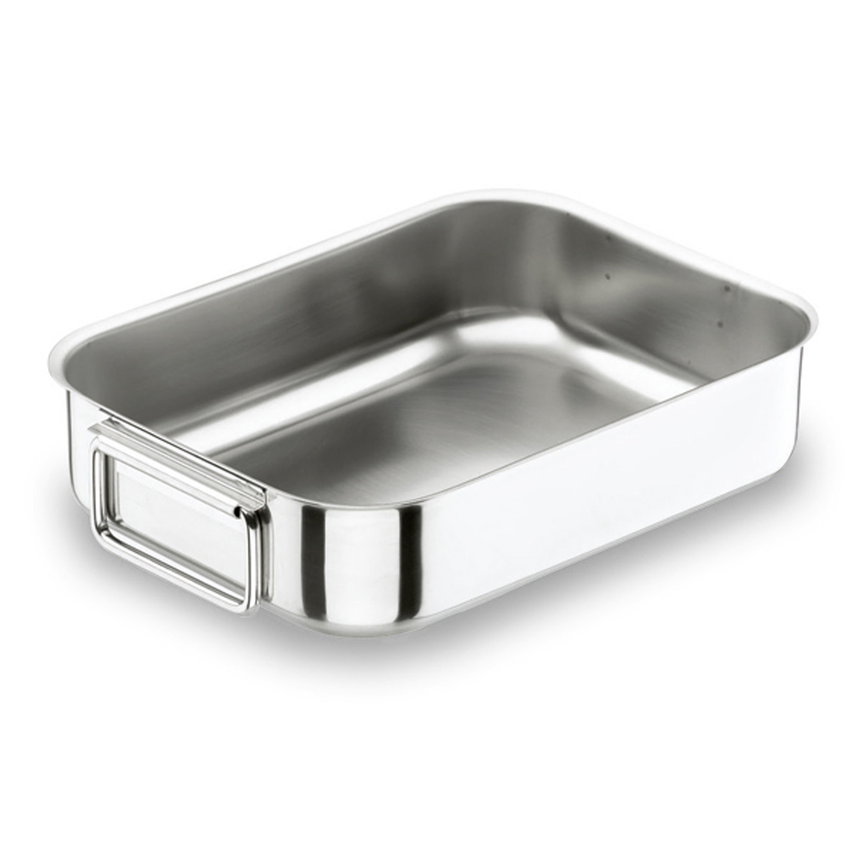 Roasting pan with drop handles - 18/12 stainless steel (911287) (1 X 1 unit)