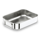 Plaque à rôtir anses tombantes  - Inox 18/12 (1 X 1 unité ) - 911287