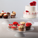 Guéridon patissier ø 32 cm - Mélamine blanche (1 X 1 unité ) - 089403