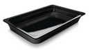 Bacs mélamine noir GN 1/1 - Plein -  532 x 325 mm (1 X 1 unité ) - 889934
