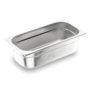 Bac GN1/2 - Plein - Hauteur 200 mm - Inox 18/0 (1 X 1 unité ) - 988085
