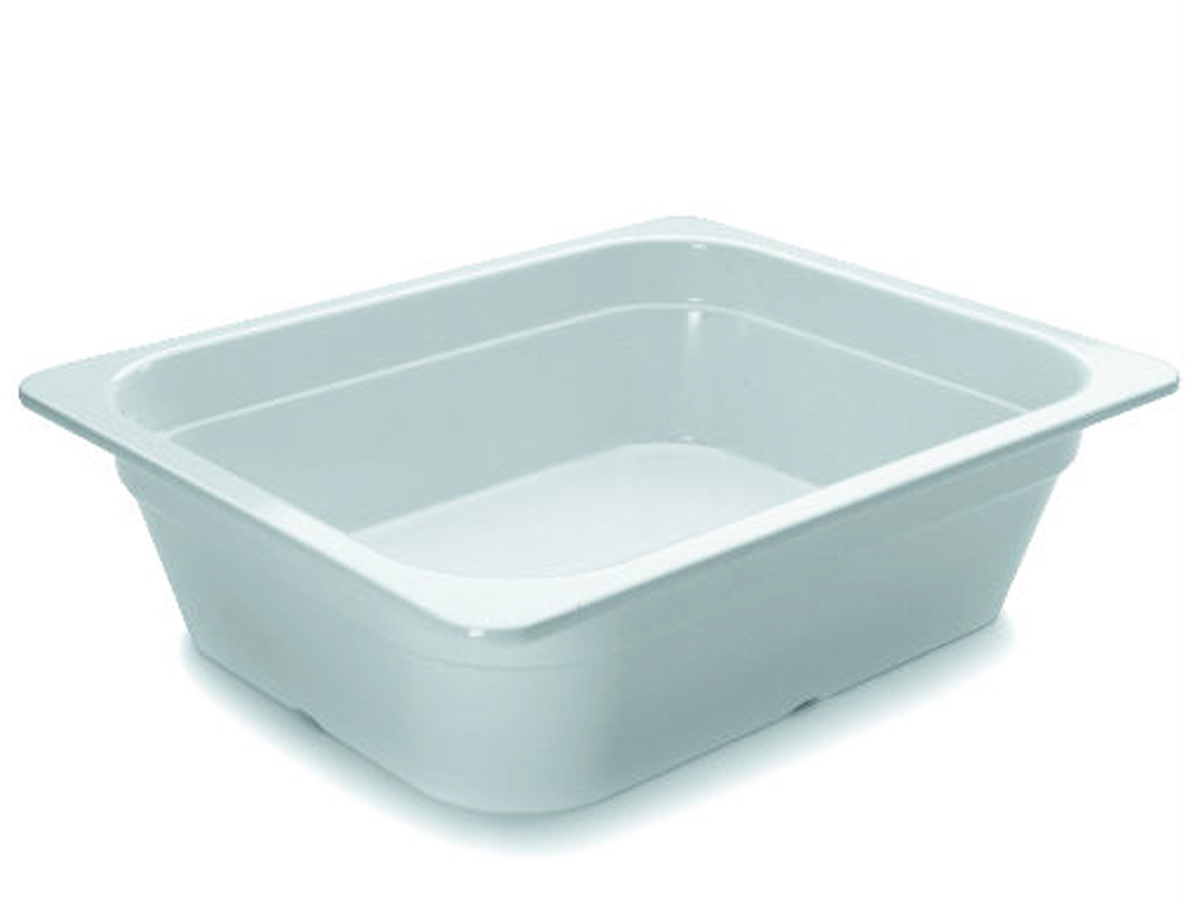 Bacs mélamine blanc GN 1/2 - Plein - 325x265 mm ( 889932 ) (1 X 1 unité )