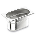 Bac GN1/3 - Plein - Hauteur 100 mm - Inox 18/0 (1 X 1 unité ) - 988093