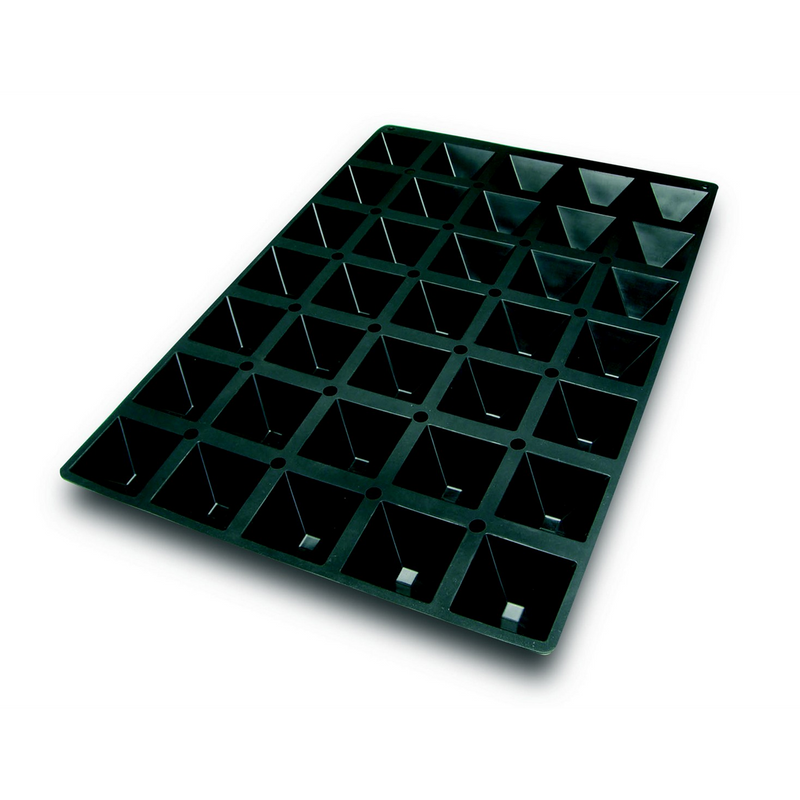 Plaque 600x400 mm - Pyramide 61 ml - Silicone