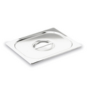 Couvercle + poignée pour bacs inox GN1/6 Plein (1 X 1 unité ) - 988105