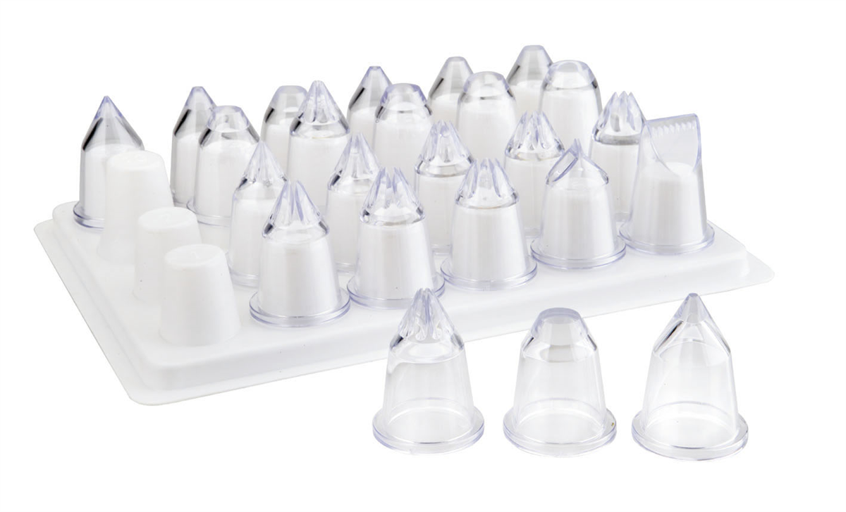 Assortiment de 24 douilles acrylique ( 911590 ) (1 X 1 unité )