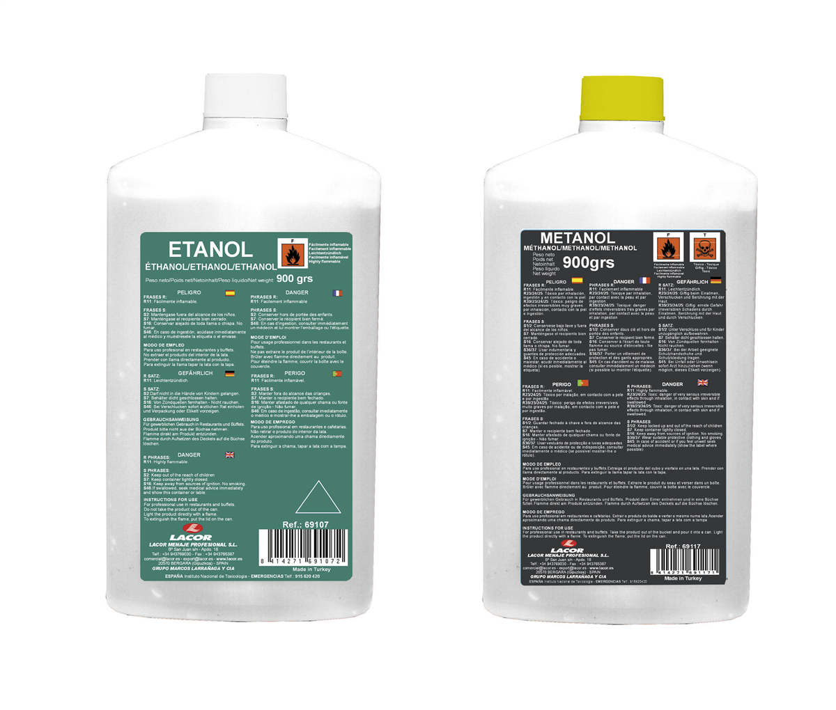 Gel de chauffe éthanol - Bouteille de 1 L ( 042702 ) (1 X 1 unité )