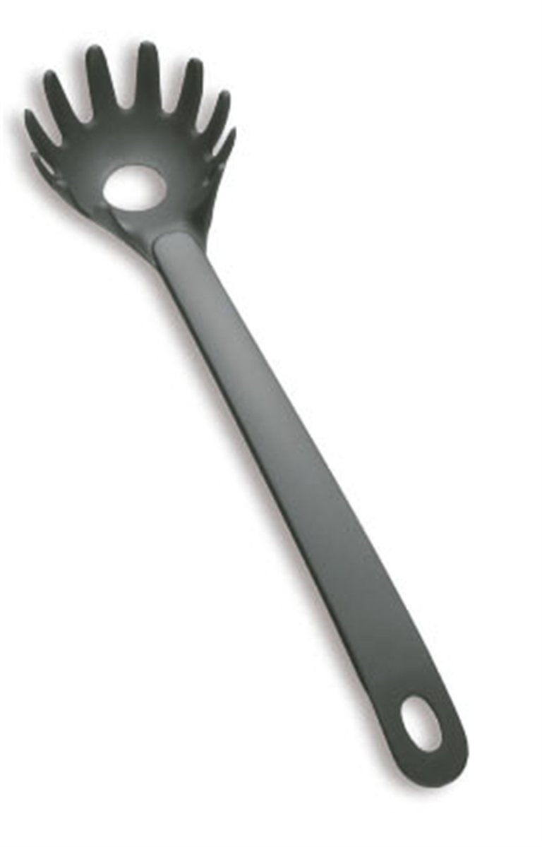 Louche à spaghetti - Nylon noir - 29 cm ( 087127 ) (1 X 1 unité )
