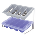 Ramasse-couverts GN 1/1 sans couvercle - Gris (1 X 1 unité ) - 085009