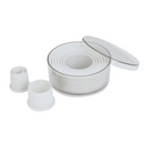 Lot 9 découpoirs unis polyamide ø2 à 10cm x 3,5cm (1 X 1 unité ) - 911659