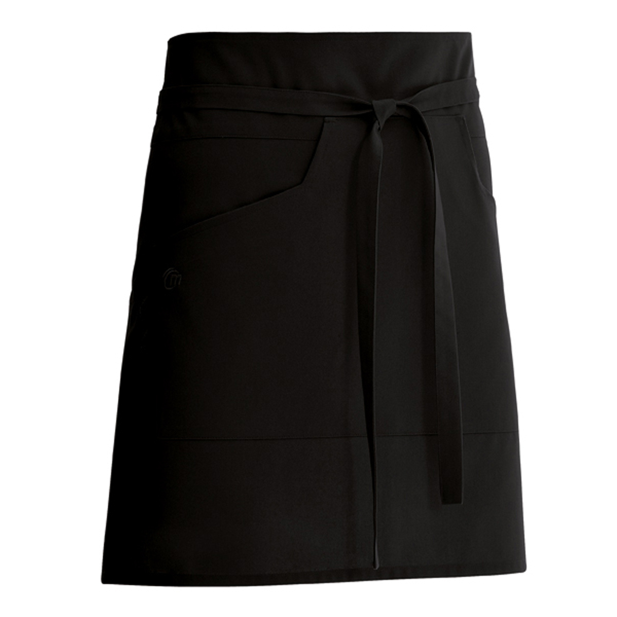 Apron 45x100 cm - Black - Nell 45 ( 981756 ) (1 X 1 unit)