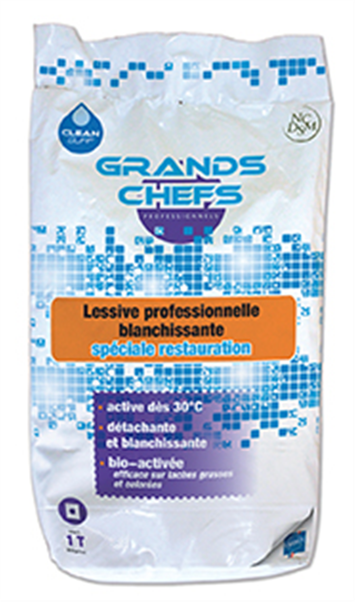 Special Laundry Detergent for Restaurants 15kg - CS Grands Chefs ( 006701 ) (1 X 1 unit )