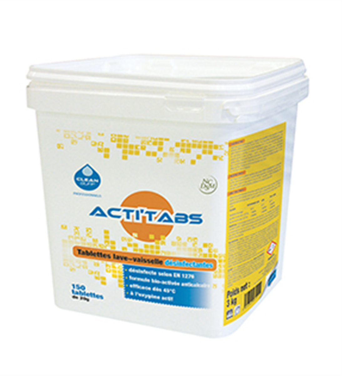 Bactericidal fungicidal tablet - 3 kg bucket (006712) (1 X 1 unit)