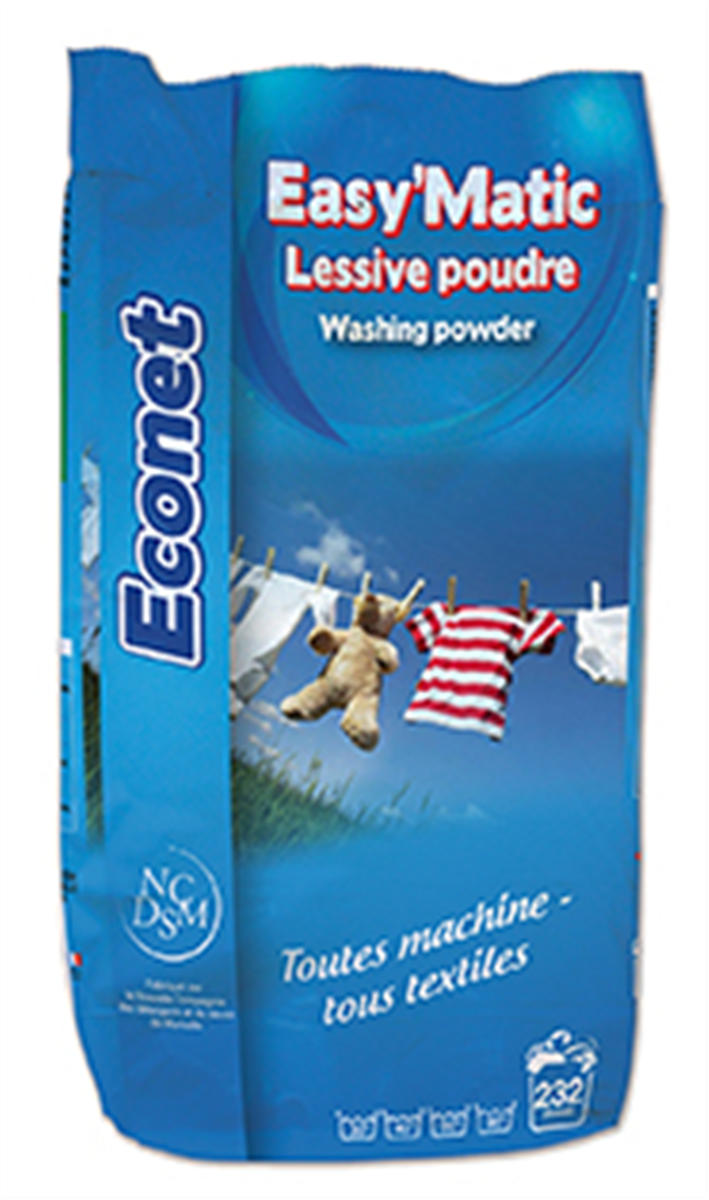 Econet Easy'matic - Lessive atomisée - Sac 20 kg ( 006703 ) (1 X 1 unité )