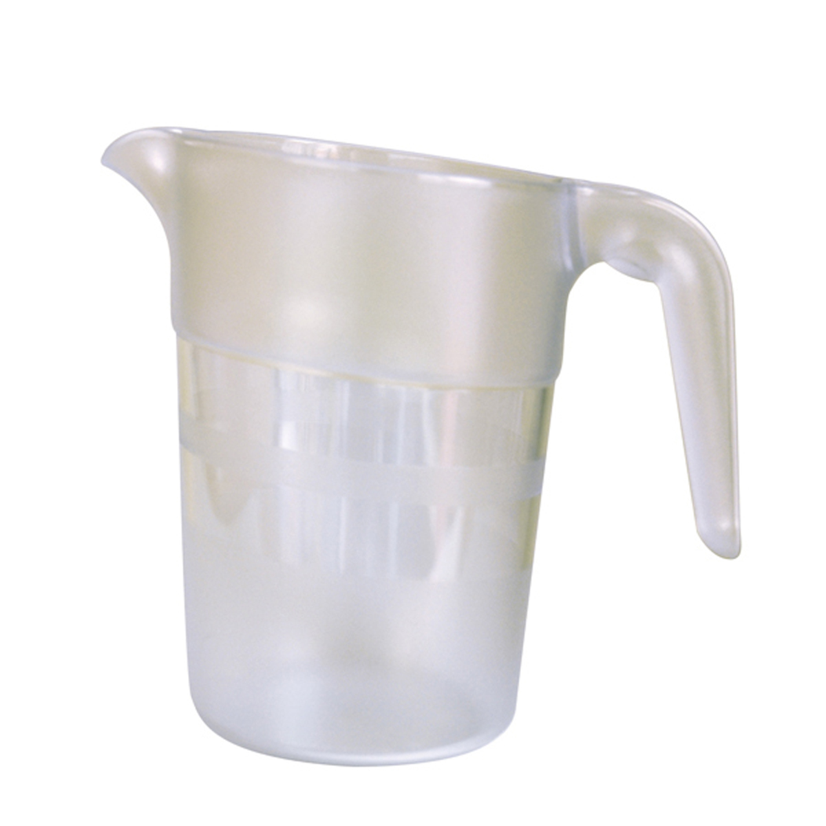 1L Jug without lid copolyester Transparent (086090) (6 X 1 unit)