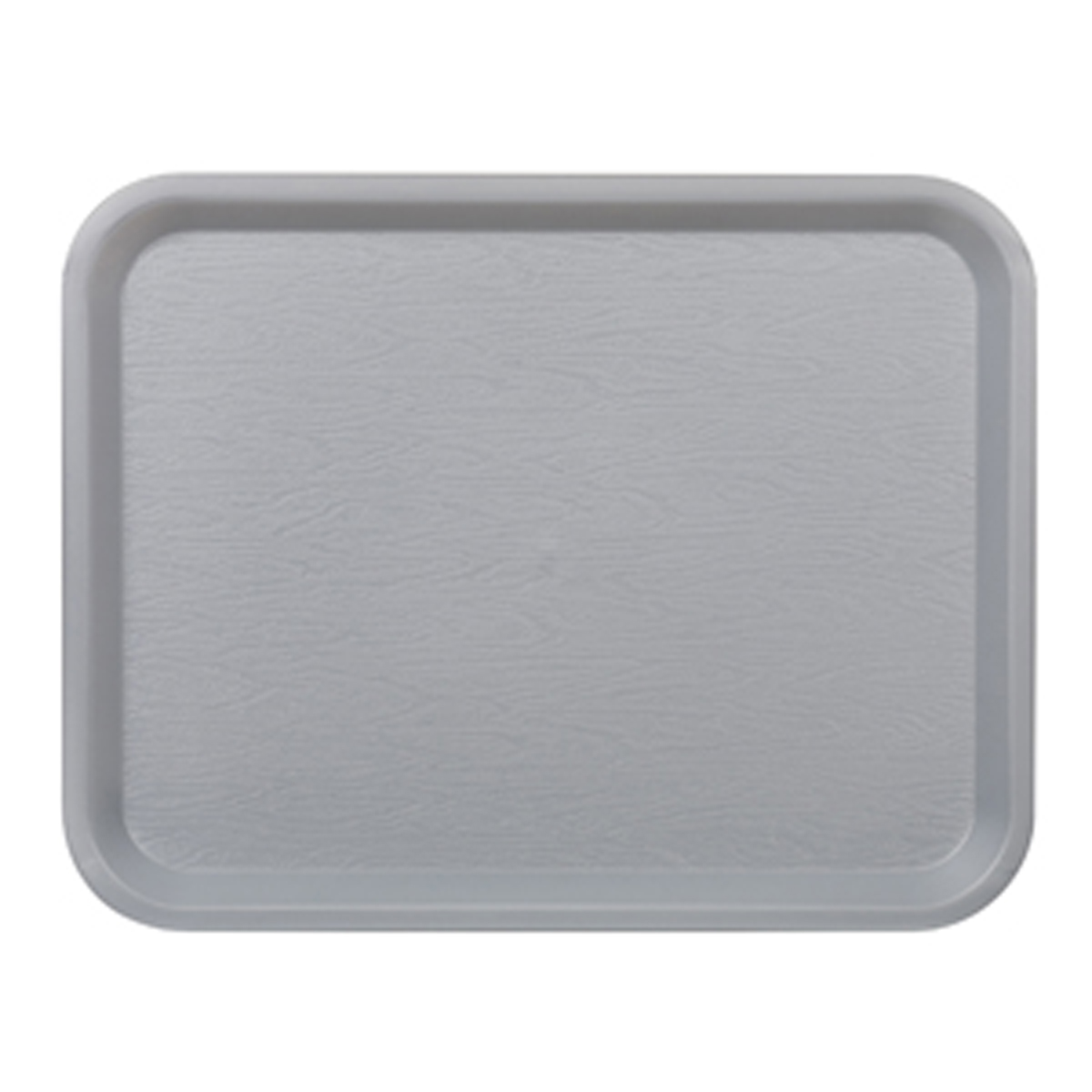 Tray-Polypropylene 26x36cm-Grey-Fast food ( 890464 ) (45 X 1 unit)