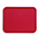 Plateau-Polypropylène 26x36cm-Rouge -Fast food  (45 X 1 unité ) - 890466