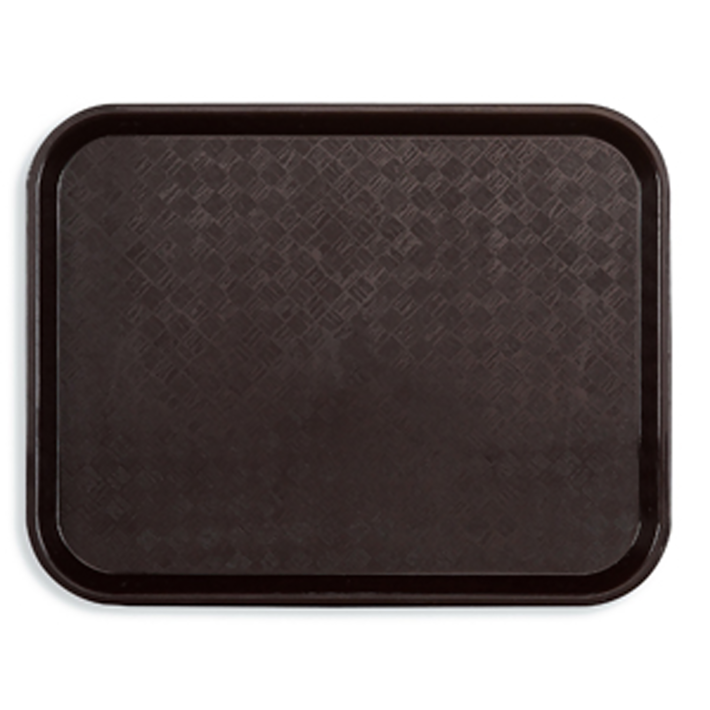 Tray-Polypropylene 46x36cm-Chocolate-Fast food (890461) (40 X 1 unit)