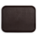 Plateau-Polypropylène 46x36cm-Chocolat-Fast food  (40 X 1 unité ) - 890461