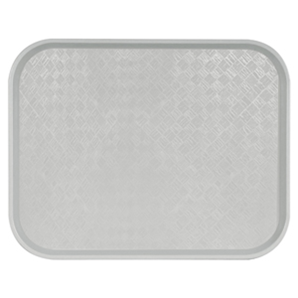 Tray - Polypropylene 46x36cm - Grey - Fast food (890457) (40 X 1 unit)