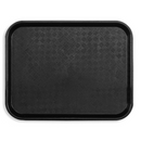 Plateau-Polypropylène 46x36cm-Noir-Fast food  (40 X 1 unité ) - 890463